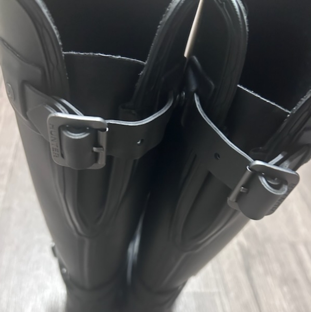 🆕 HUNTER "REFINED TALL WELLINGTON BOOTS - Picture 3 of 13